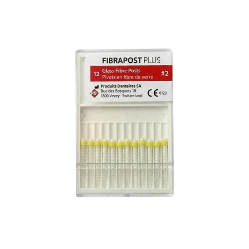 Fibra Post Lux 12 Pcs Size 2