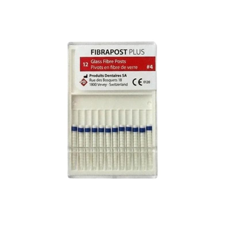 Fibra Post Lux 12 Pcs Size 4