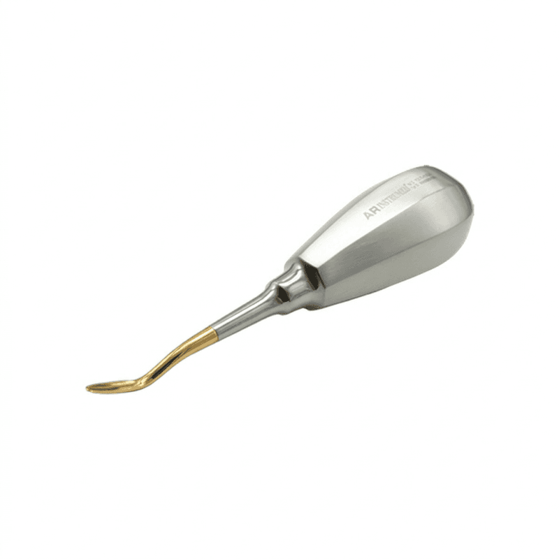 Bayonet Distal Elevator 4 mm Gold Plasma
