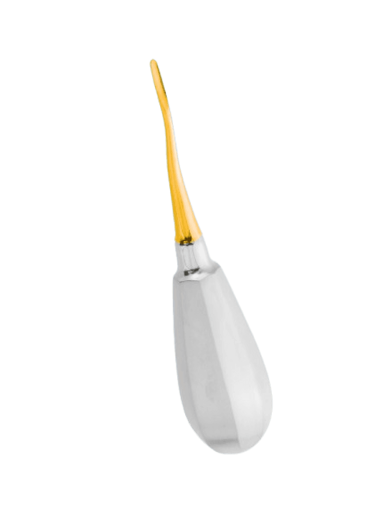 Bayonet Mesial Elevator 3 mm Gold Plasma