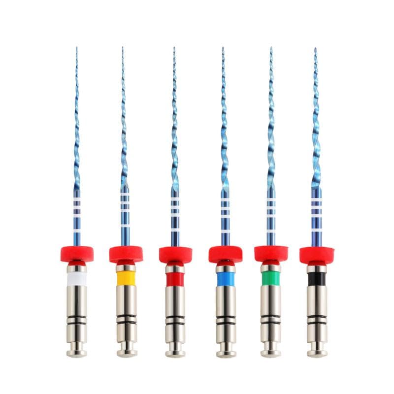 Rotary Files V Blue Assorted Taper 0.4 25 mm