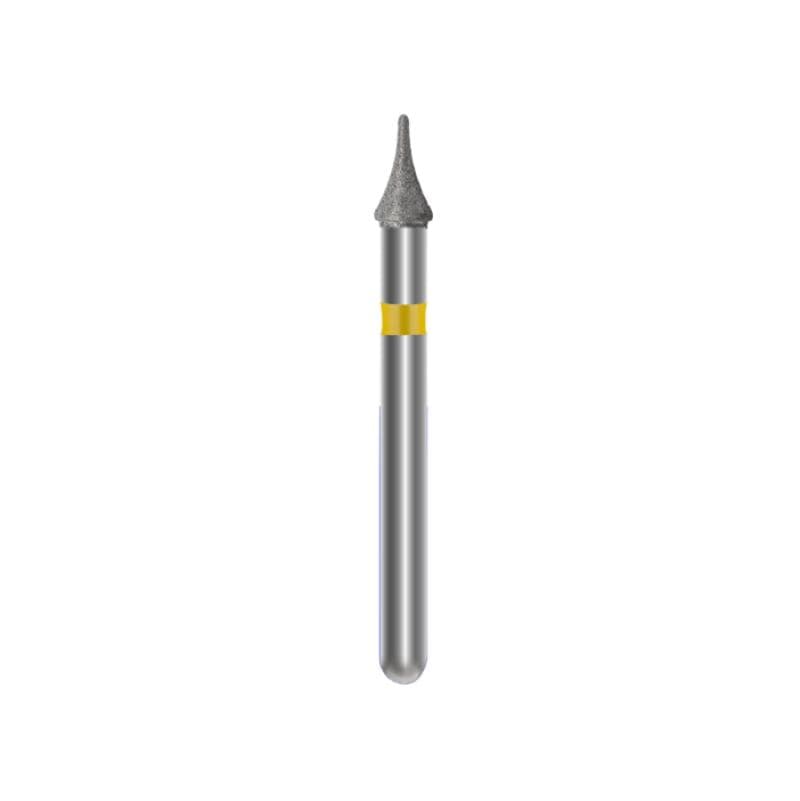 Occlusal Trimming Diamond Bur Size 21 XF 833 Yellow Color