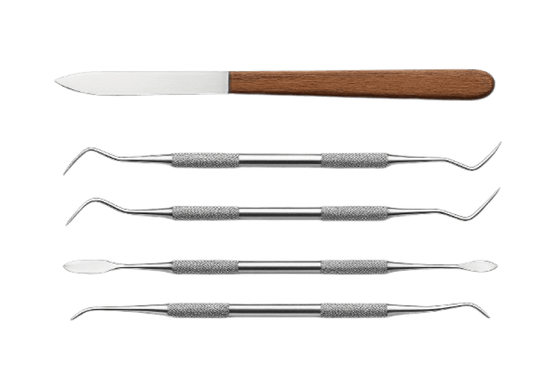Wax Carving Set Of 4 Pcs