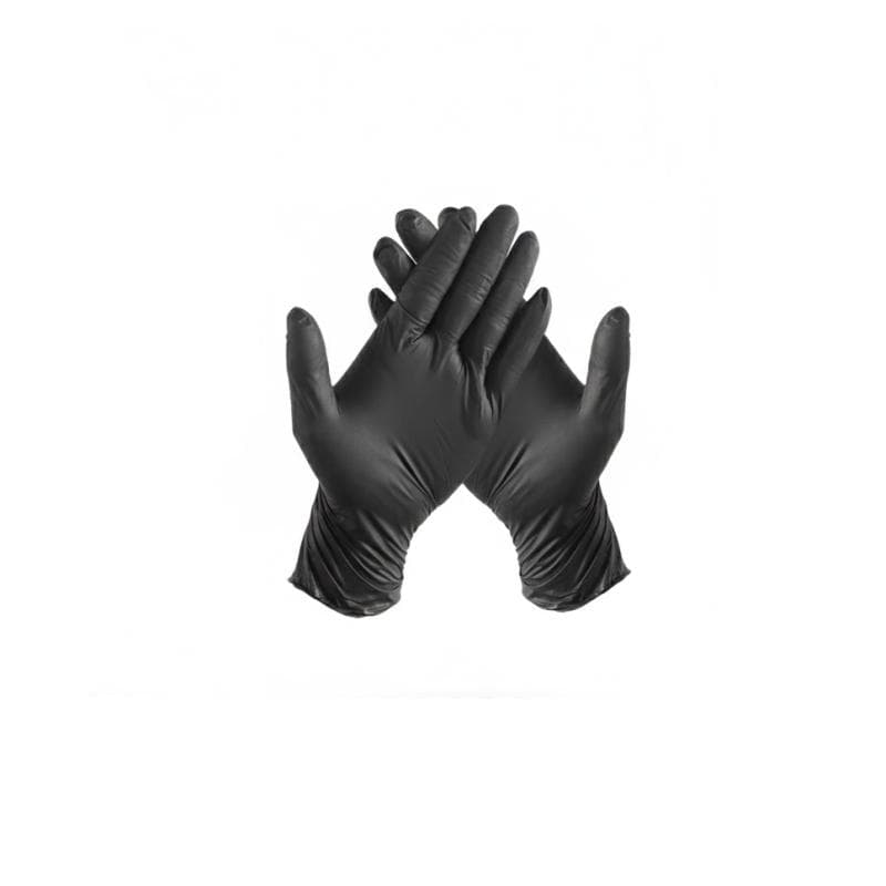 Nitrile Gloves Large Black