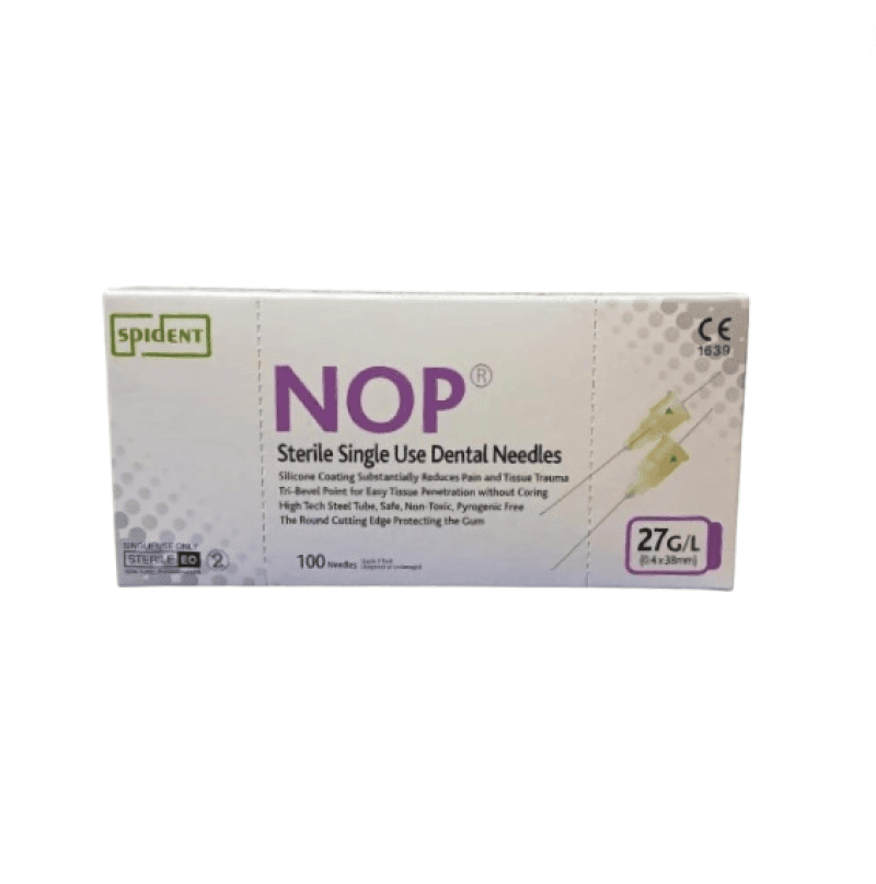 Nop Dental Long Needles 27 G - 38 mm