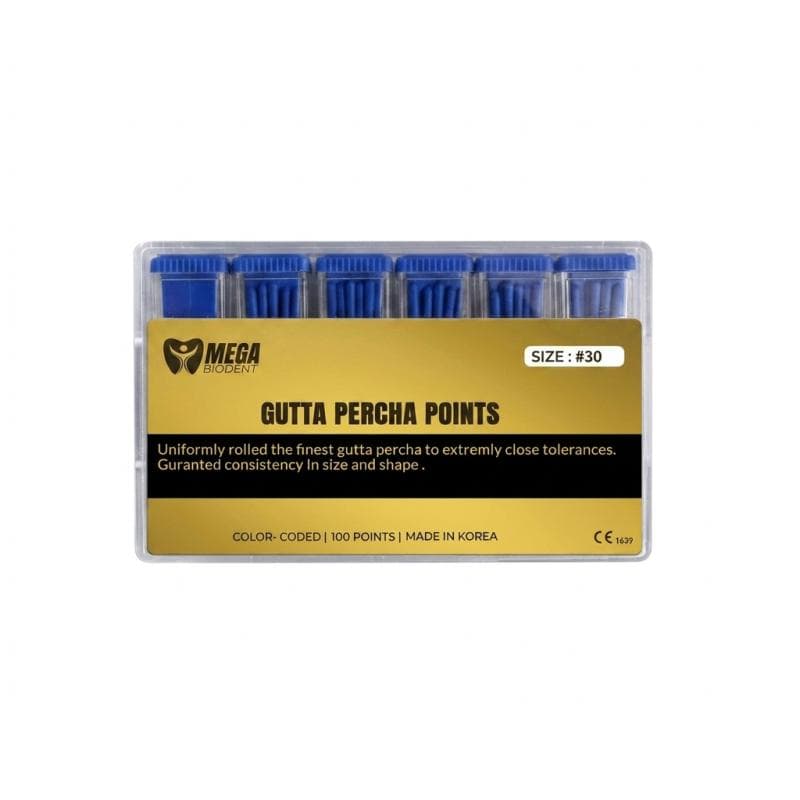 Gutta Percha Length Marked #30 Taper 2%
