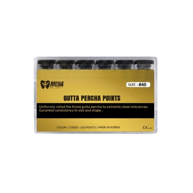 Gutta Percha Length Marked #40 Taper 2%