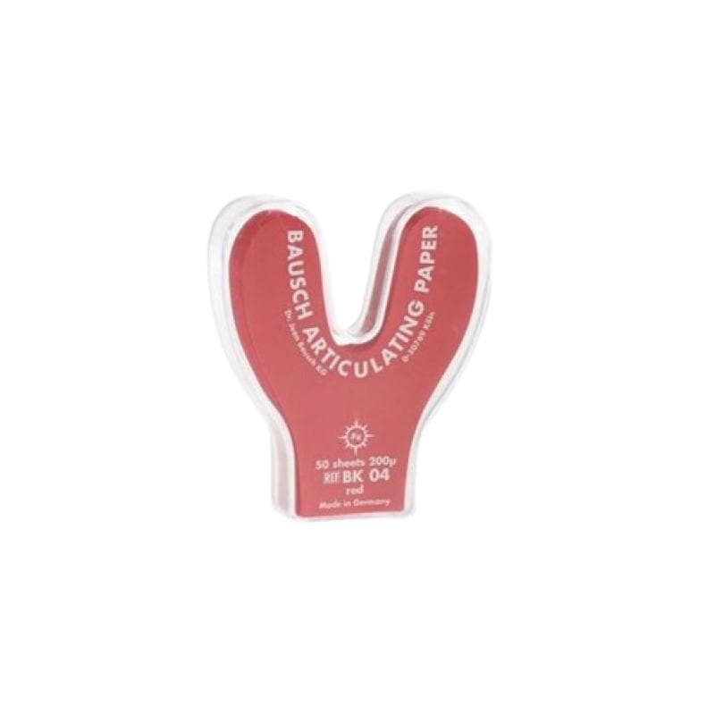 Bausch Articulating Paper Red