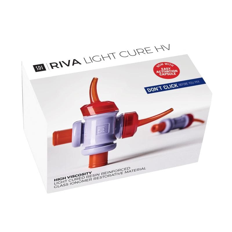 Riva Light Cure Glass Ionomer Caps Regular B1
