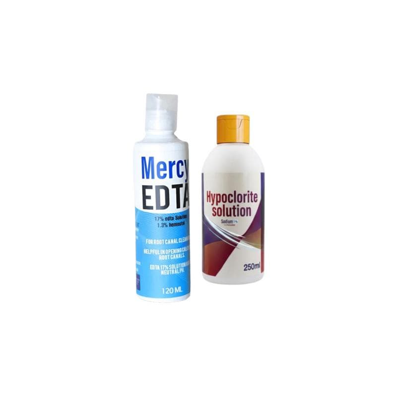 4 x Mercy EDTA 120 ml + Hypoclorite Sodium Free