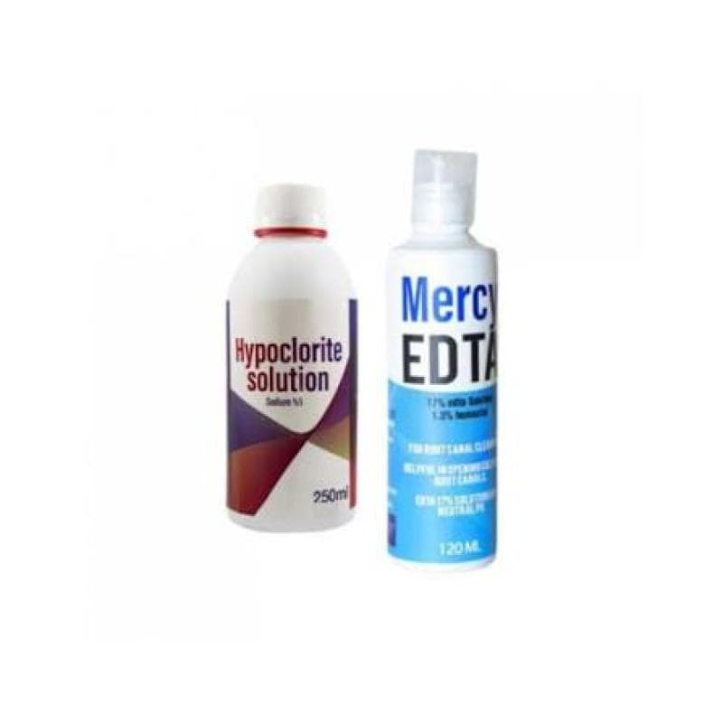 4 x Mercy EDTA 120 ml + Hypoclorite Sodium Free
