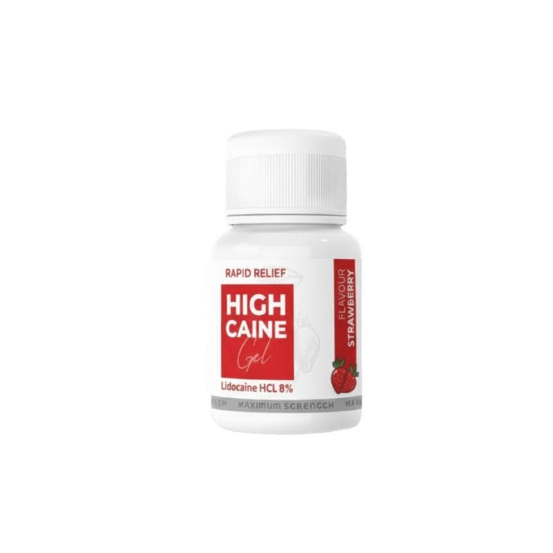 High Caine Gel Strawberry 8%