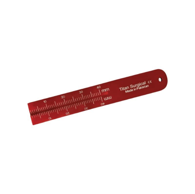 Endo Ruler Red