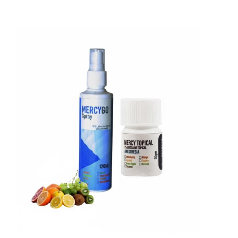 7 x Mercy Topical 120 ml + Topical Gel Free