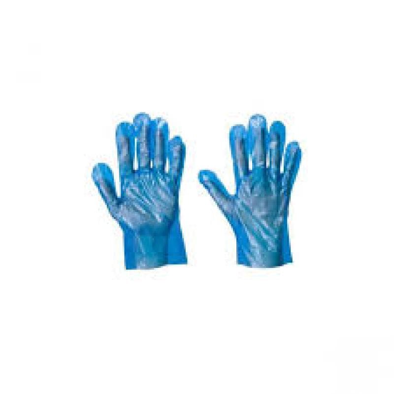 10 Packs Of Over Gloves Blue