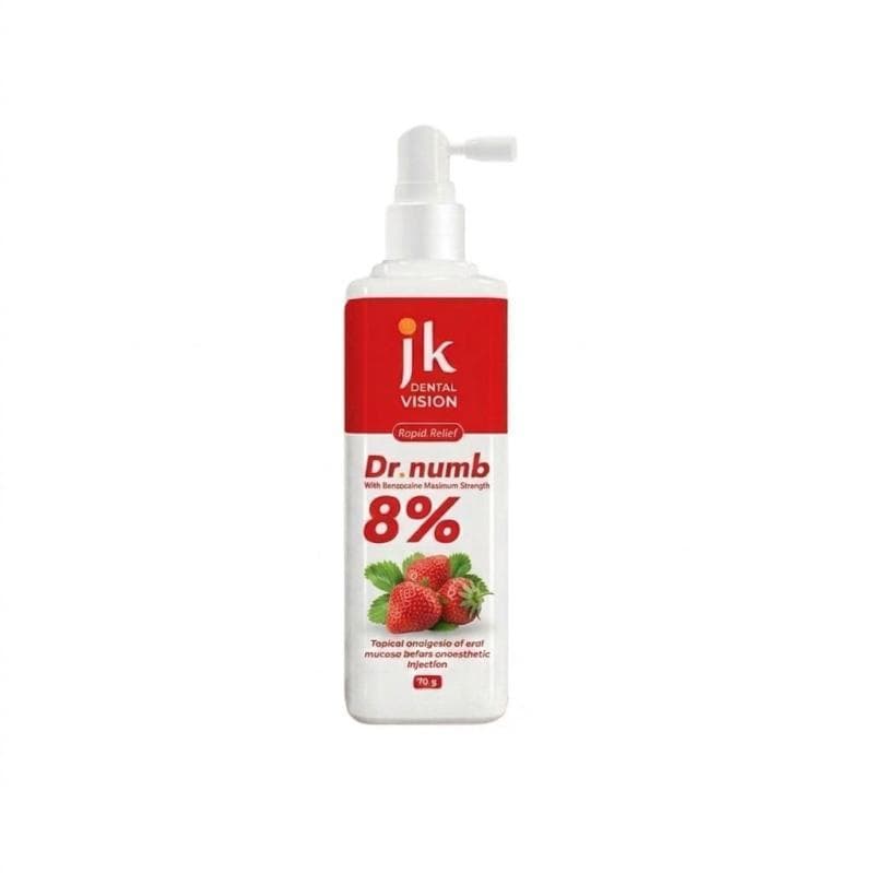 Dr Numb 8% With Benzocaine Maximum Strength Strawberry