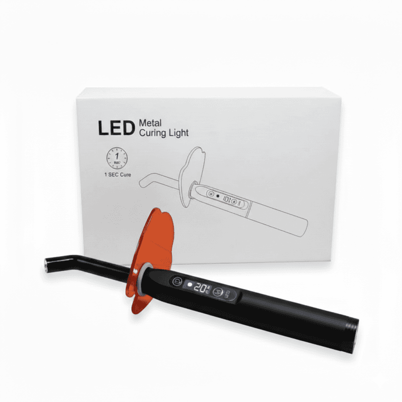 Curing Light Metal Without Base Black