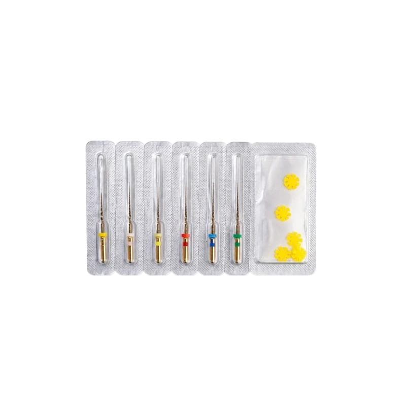 Blu B Flex Gold Blister Rotary Files Assorted 31 mm
