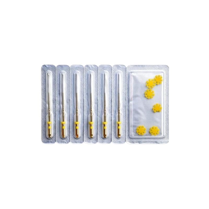 Blu B flex Gold Blister Rotary Files Refill #20-04 - 25 mm