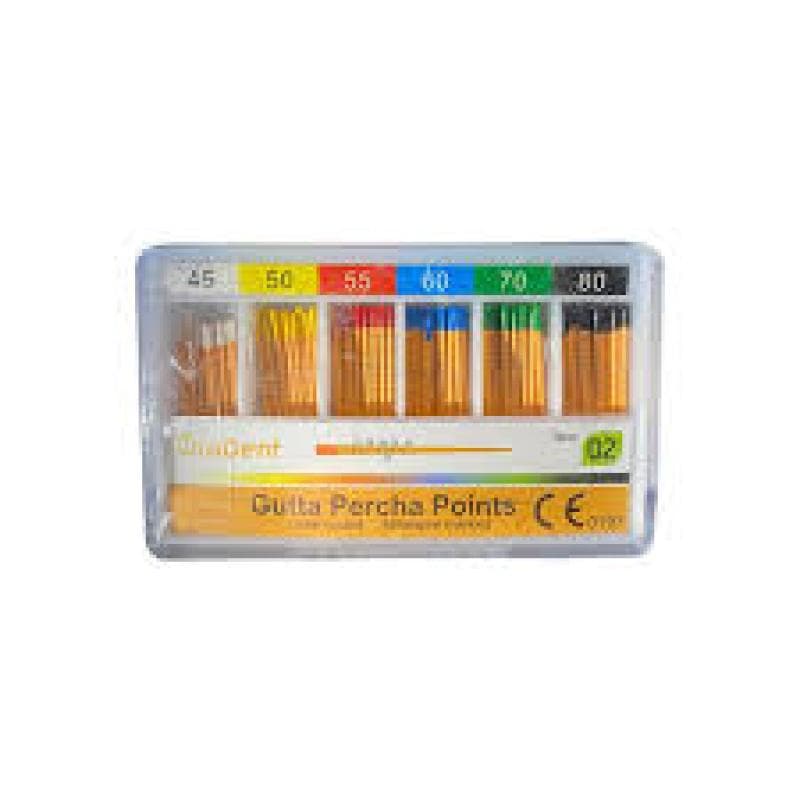 Oradent Gutta Percha Taper 2% #45-80