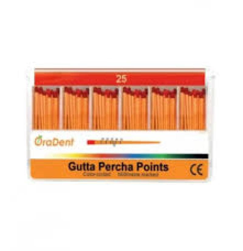 Oradent Paper Point Taper 4% #25