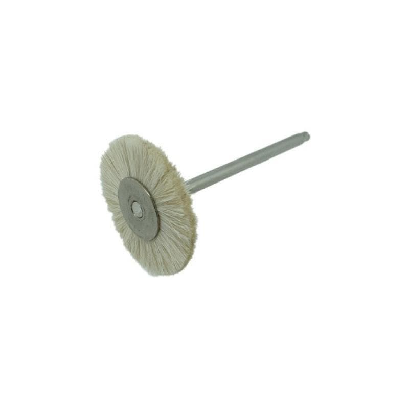 POP CeraShine Wheel - Goat Hair Polishing Brush White - 19 mm