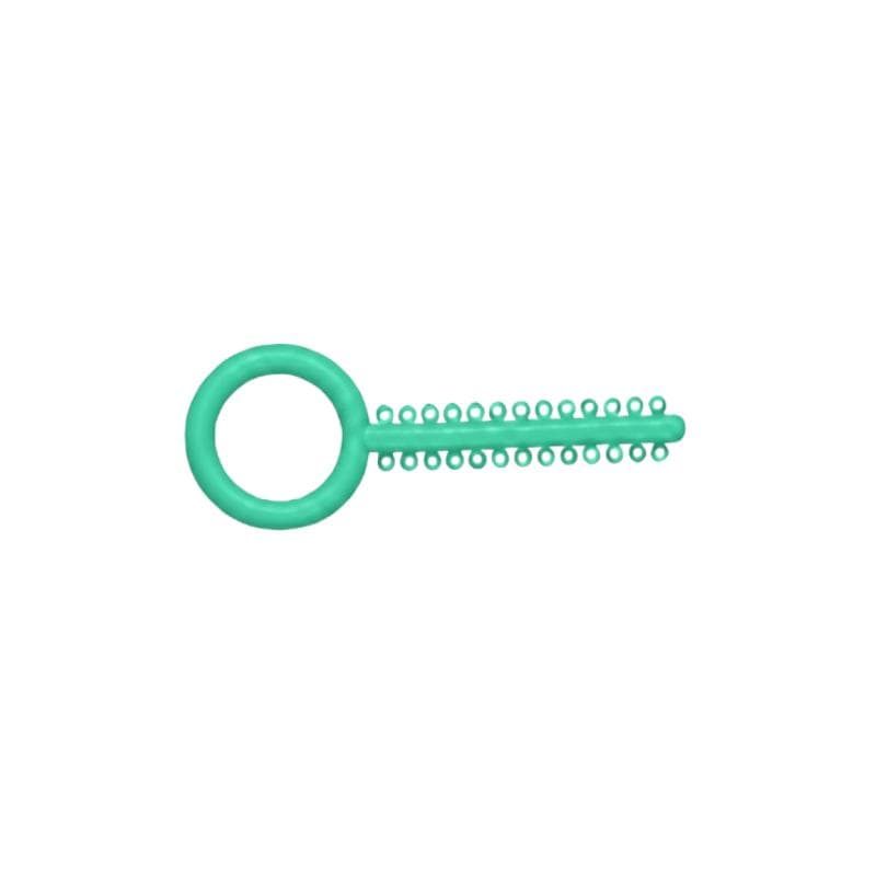 Matt Ortho O-Ties Teal Code 36