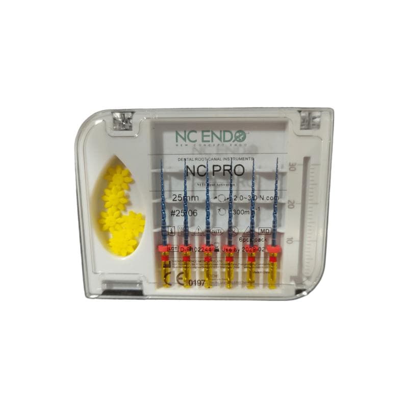 NC Endo Rotary File #25-06 - 25 mm
