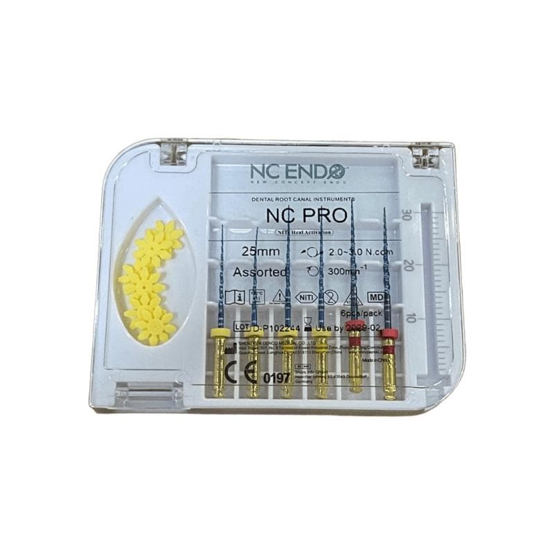 NC Pro Assorted Blue 018 Rotary Endodontic Kit