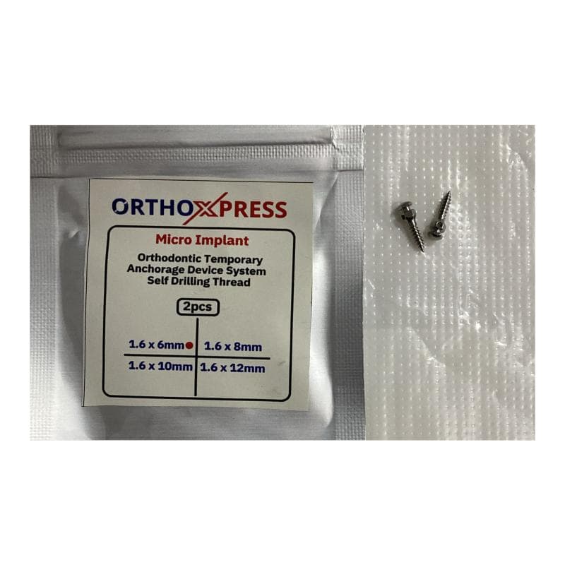 Ortho Mini Screw 1.6 x 6 mm