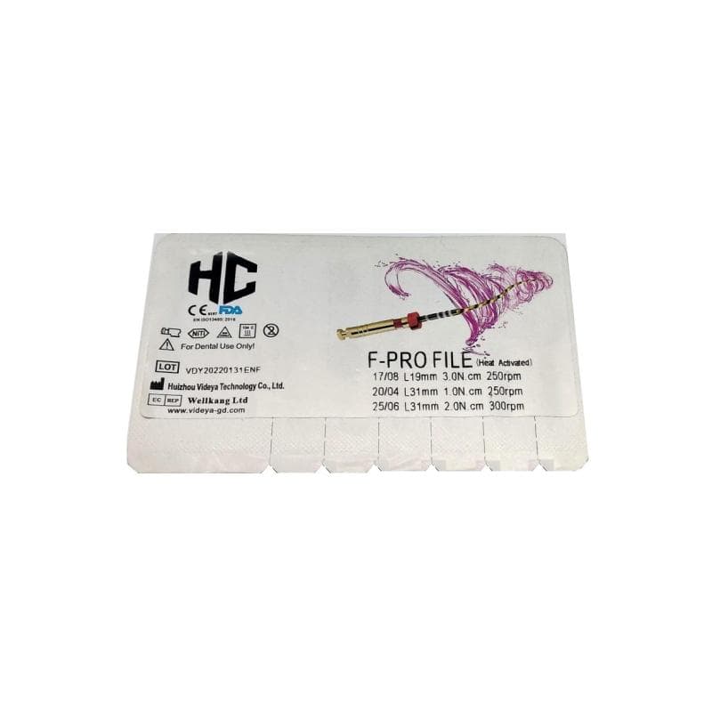 F-Pro Files Gold Assorted Kit - 31 mm