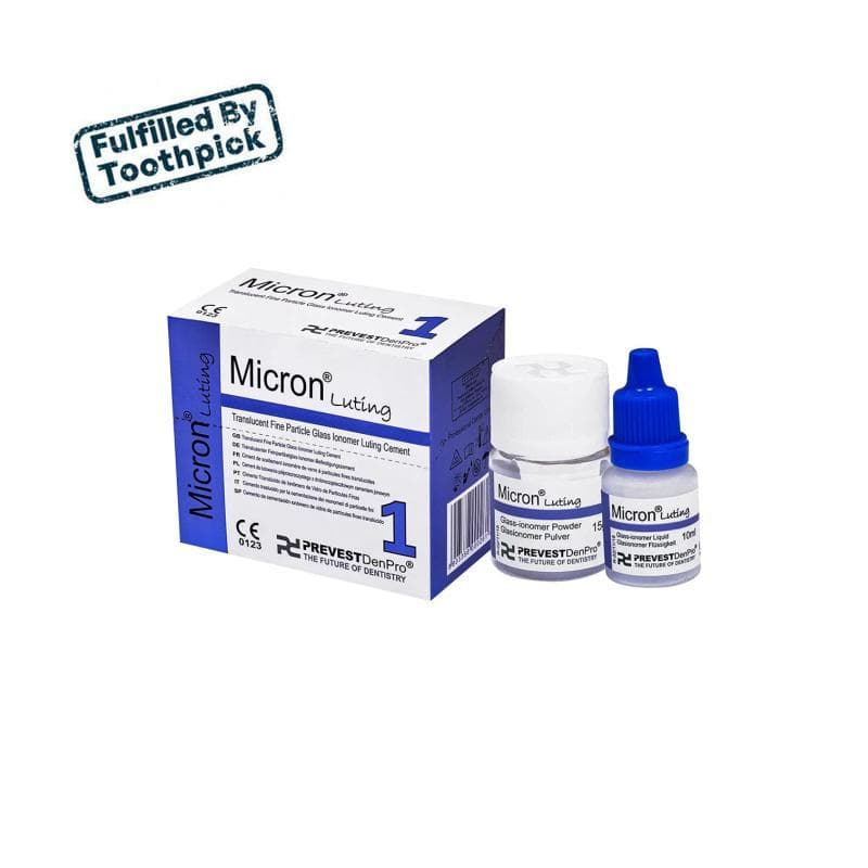 Micron Luting Cement for Dental Crowns and Bridges