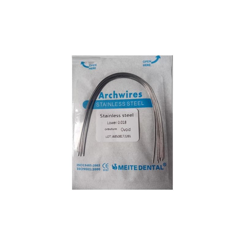 Stainless Steel Ortho Wire Round Lower 0.018 inch
