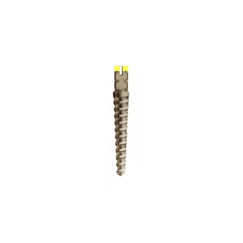 Unimetric Yellow Titanium Conical Post - 25 Pcs