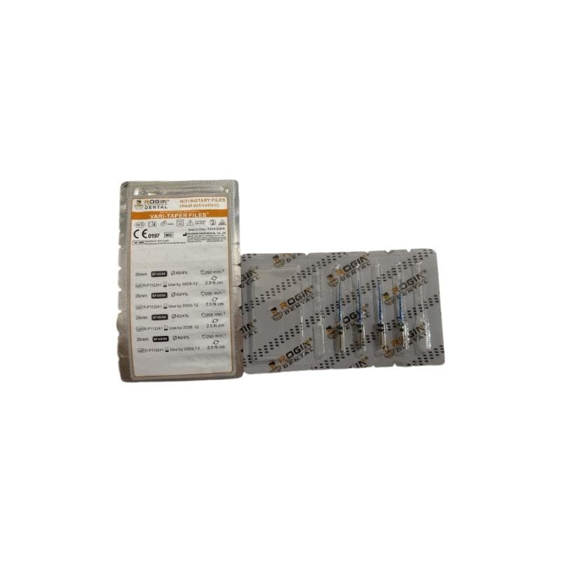 Rogin Rotary Files Blue Refill #40.04 - 25 mm
