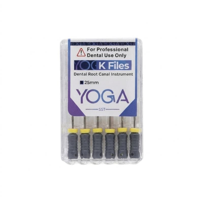 Yoga Stainless Steel K-Files #8 - 25 mm