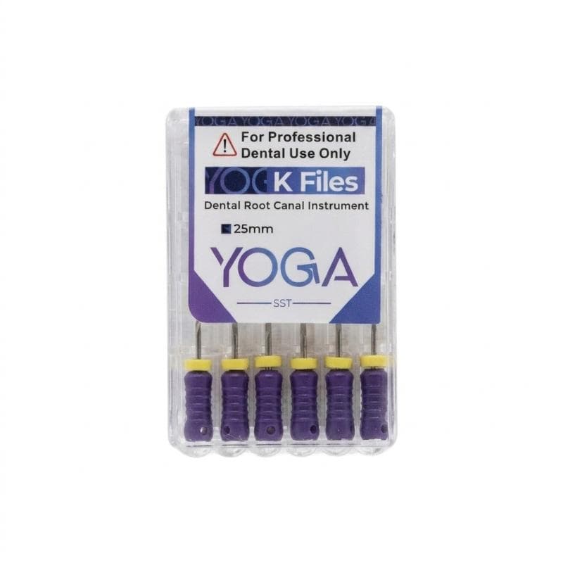 Yoga Stainless Steel K-Files #10 - 25 mm