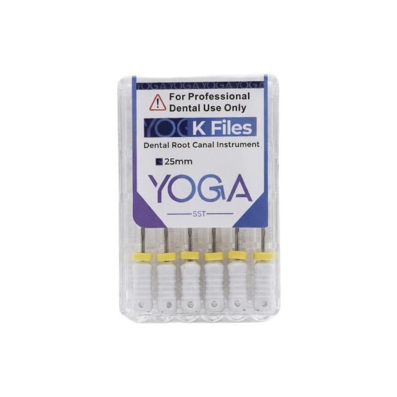 Yoga Stainless Steel K-Files #15 - 25 mm