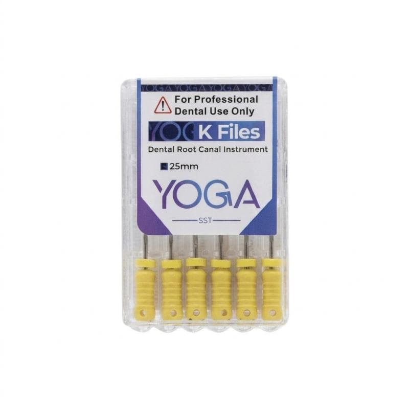 Yoga Stainless Steel K-Files #20 - 25 mm