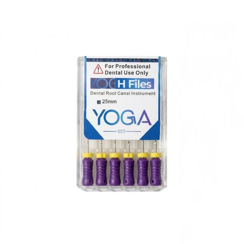 Yoga Stainless Steel H-Files #10 - 25 mm