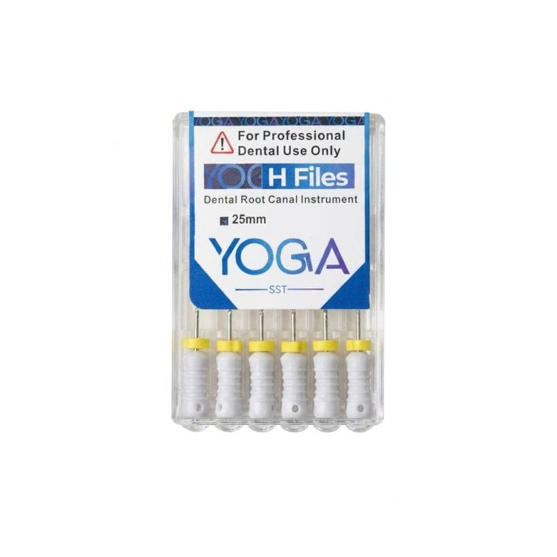 Yoga Stainless Steel H-Files #15 - 25 mm