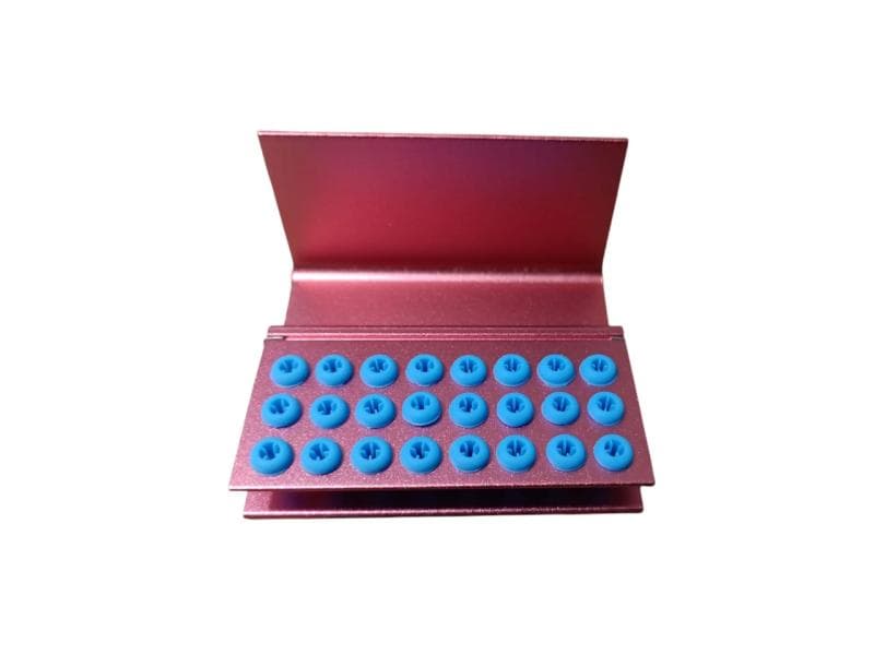 Burs Holder Metal #24H Pink