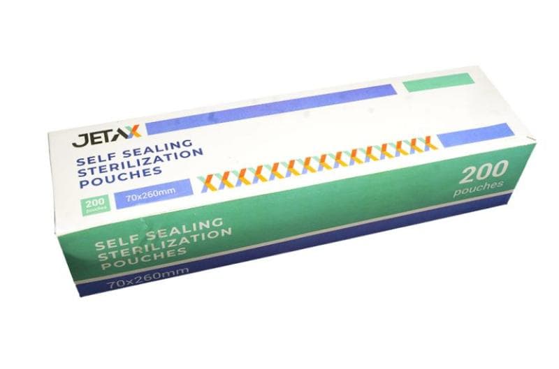 Self Sealing Sterilization Pouches 7 x 26 cm