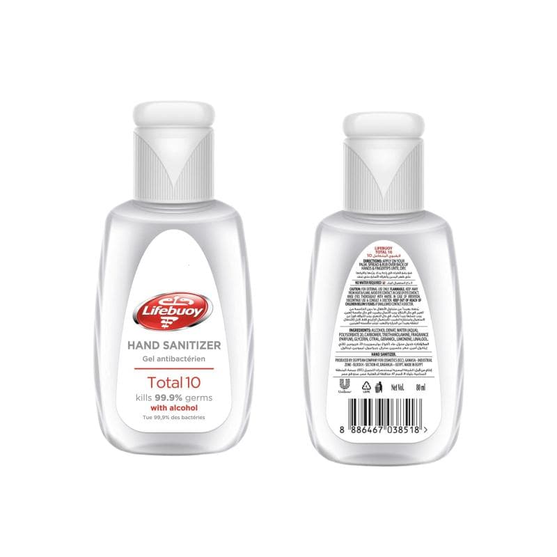 4 x Lifebuoy Hand Sanitizer 80 ml