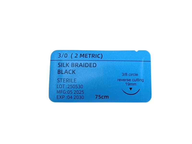 Chinese Suture Silk 3-0