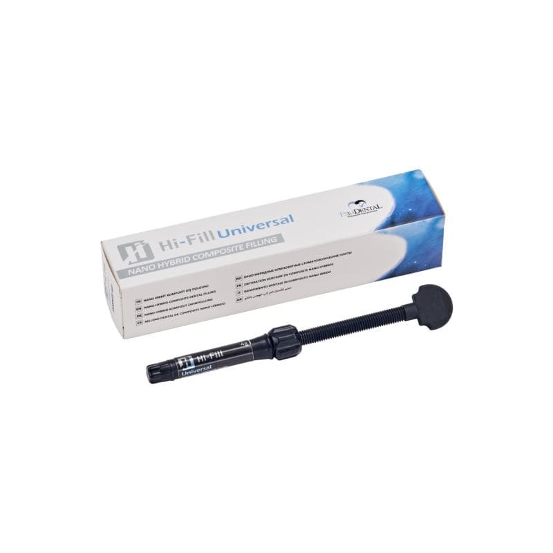 5 x Hi-Fill Universal Nano Hybrid Composite Any Shade + 1 Free