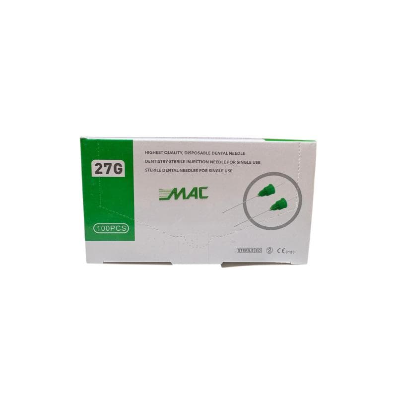 Mac Dental Anesthesia Needles Long 27G