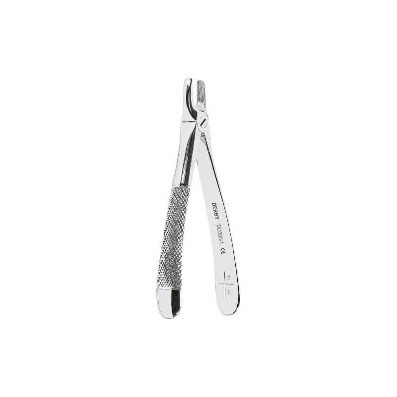 Lower Roots Extracting Forceps with Serrated Tips