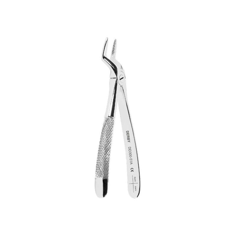Upper Roots Extracting Forceps with Serrated Tips