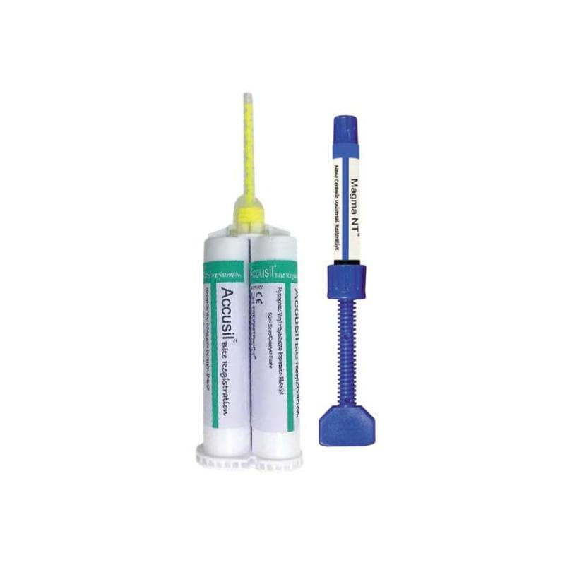 Accusil A Silicone Bite Registration Kit 100 ml + Magma NT Syringe A2
